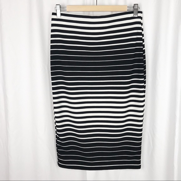 NWT Striped Pencil Skirt - Picture 2 of 3